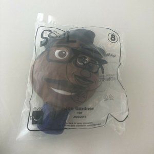 McDonalds Disney Pixar Soul Joe Gardner 8 2-Sided Plush Happy Meal Toys New